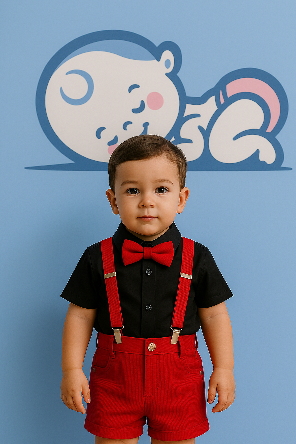 Conjunto Social Bebê Menino - Mickey