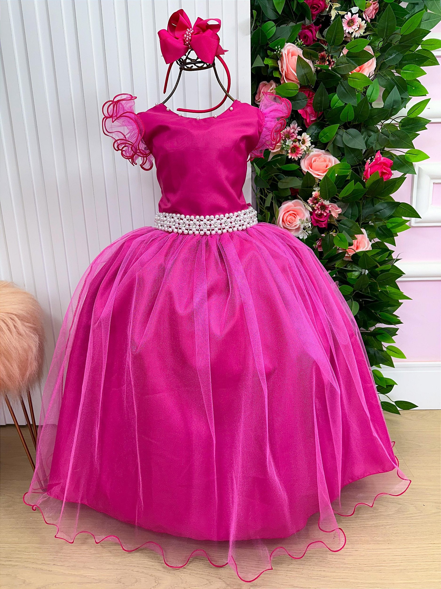 Vestido Marie Longo Amanda Rosa Pink