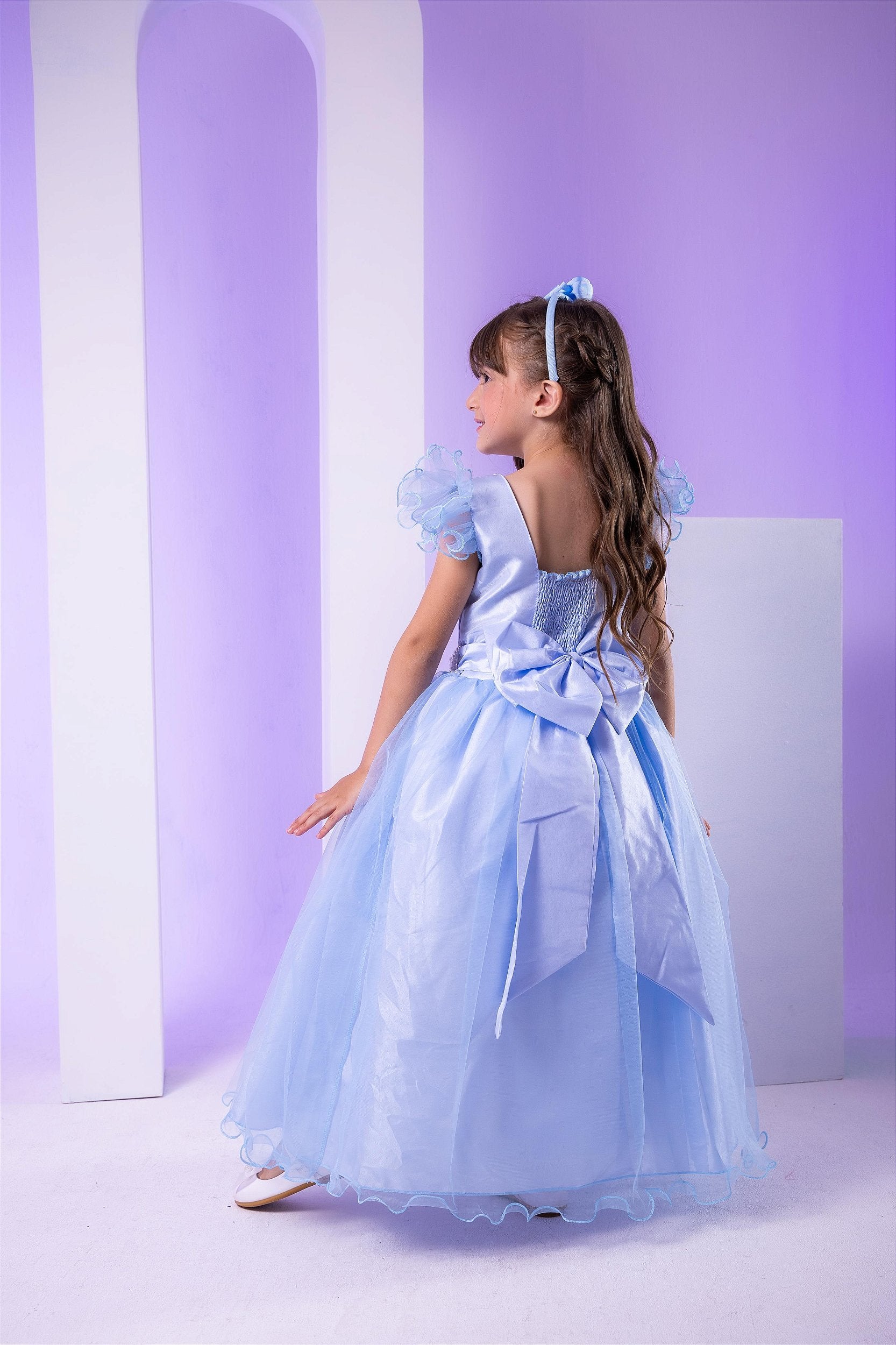 Vestido Marie Longo Amanda Azul