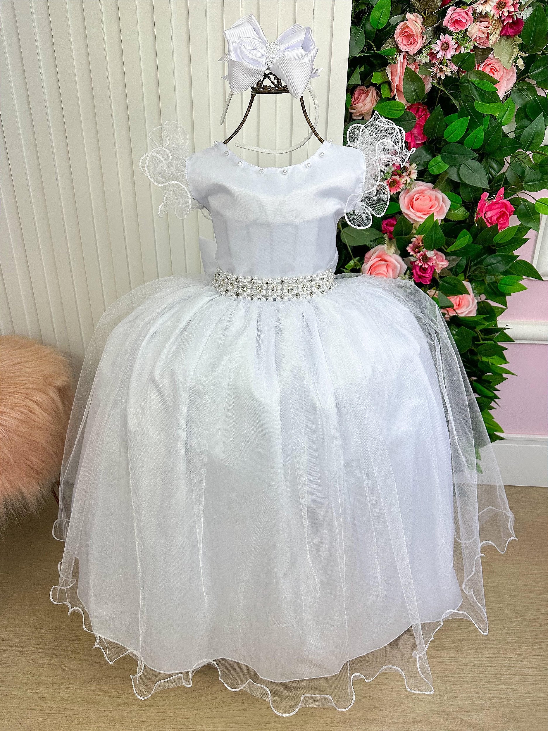 Vestido Marie Longo Amanda Branco