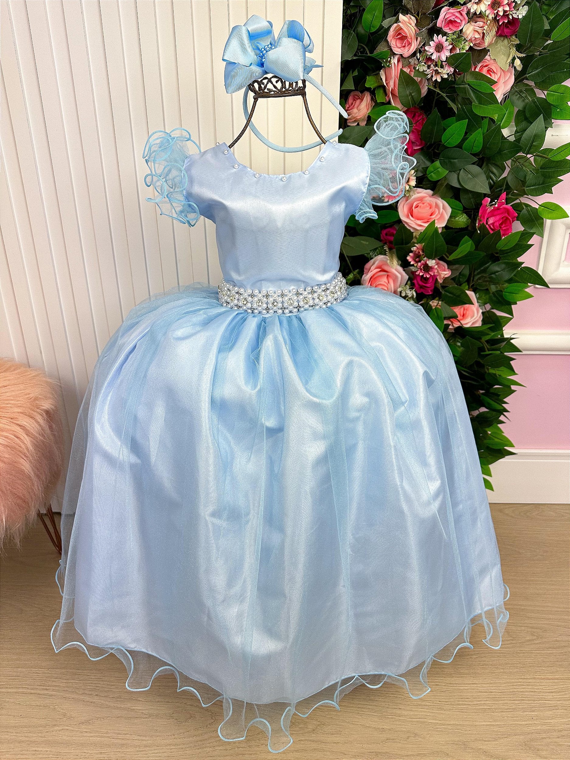 Vestido Marie Longo Amanda Azul