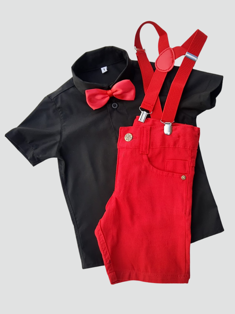 Conjunto Social Bebê Menino - Mickey