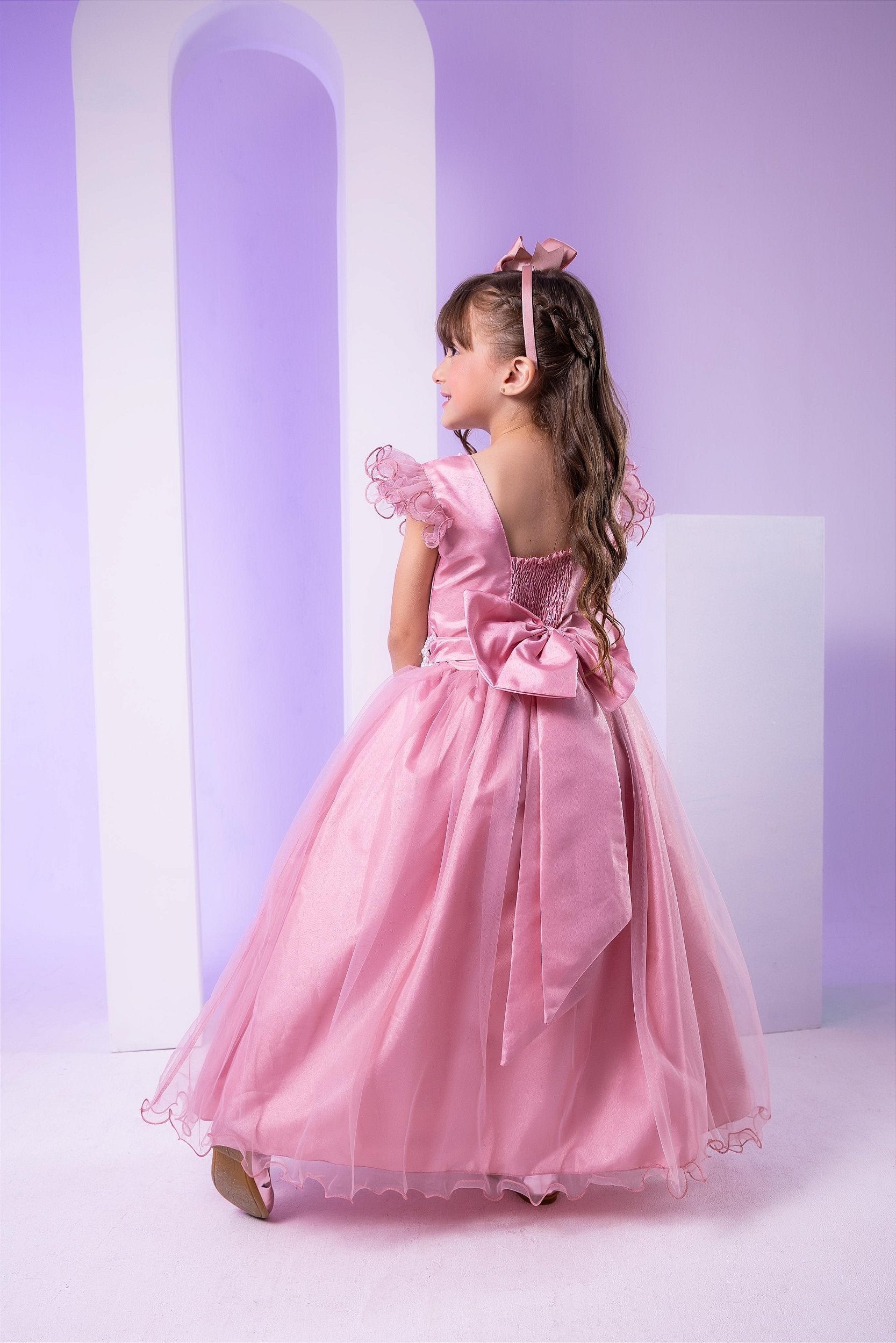 Vestido Marie Longo Rose