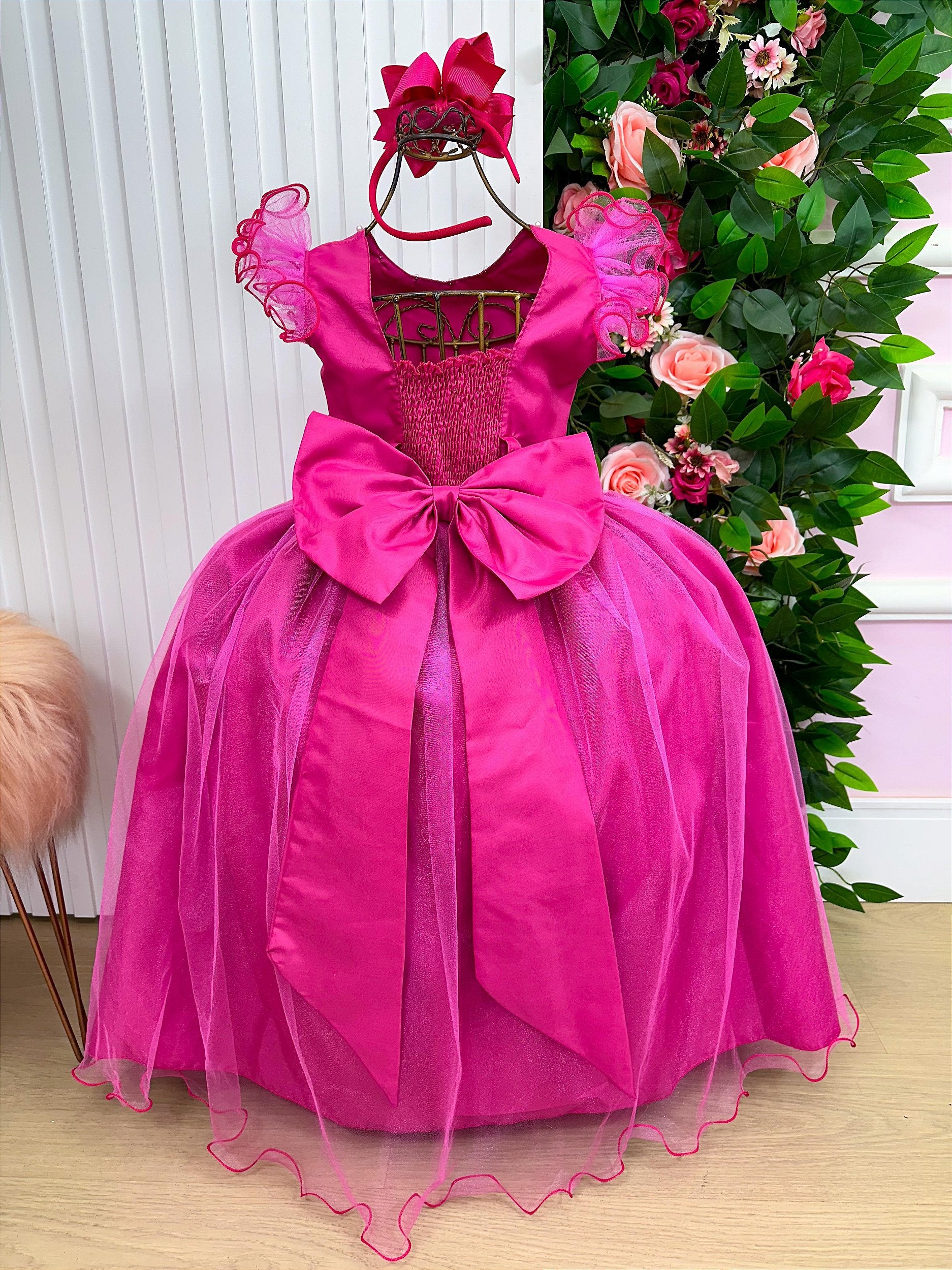 Vestido Marie Longo Amanda Rosa Pink